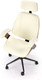 Миниатюра изображения товара Кресло офисное Halmar Ignazio (ореховый/кремовый)
