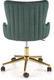 Миниатюра изображения товара Кресло офисное Halmar Timoteo (темно-зеленый)