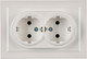 Миниатюра изображения товара Розетка IEK Brite BR-R21-16-K36-F (жемчуг)