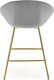Миниатюра изображения товара Стул барный Halmar H112 (серый/золото)