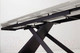 Миниатюра изображения товара Обеденный стол M-City Livorno 180 Matt / 614M04282 (White Marble Solid Ceramic/Black)