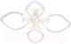 Миниатюра изображения товара Потолочный светильник ESCADA 10251/4LED BL (белый)