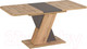 Миниатюра изображения товара Обеденный стол Signal Exel D 140-180x85 (дуб артизан/антрацит)