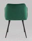 Миниатюра изображения товара Стул Stool Group Джоэл с подлокотниками / vd-joel-b19 (велюр зеленый)