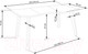 Миниатюра изображения товара Обеденный стол Halmar Dickson 2 150-210x90x75 (натуральный/черный)