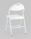 Миниатюра изображения товара Стул Stool Group Hagen (экокожа белый/белый)