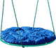 Миниатюра изображения товара Качели подвесные M-Group Гнездо 0.8м / 17029910 (синяя подушка)