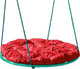 Миниатюра изображения товара Качели подвесные M-Group Гнездо 1.2м / 17039906 (красная подушка)
