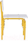 Миниатюра изображения товара Стул детский Фея Мой малыш / 0002742.29 (белый/желтый)