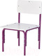 Миниатюра изображения товара Стул детский Фея Мой малыш / 0002742.30 (белый/фиолетовый)