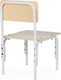Миниатюра изображения товара Стул детский Фея Мой малыш / 0002744.25 (бежевый/белый)