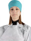 Миниатюра изображения товара Набор шапочек рабочих Sled Хлопок (One Size, бирюзовый, 3шт)