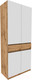 Миниатюра изображения товара Шкаф Eligard Locarno 2 (дуб натуральный/белый)