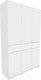 Миниатюра изображения товара Шкаф Eligard Locarno 3 (белый)