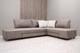 Миниатюра изображения товара Диван угловой Петрамебель Оскар левый (велюр бежевый хилтон 06 какао/Хилтон 02 светло-бежевый)
