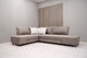 Миниатюра изображения товара Диван угловой Петрамебель Оскар правый (велюр бежевый хилтон 06 какао/хилтон 02 светло-бежевый)