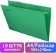 Миниатюра изображения товара Набор папок Staff Foolscap / 270934 (10шт, зеленый)