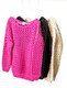 Миниатюра изображения товара Джемпер детский Amarobaby Knit Trend / AB-OD21-KNITT2602/06-128 (розовый, р.128)