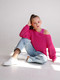 Миниатюра изображения товара Джемпер детский Amarobaby Knit Trend / AB-OD21-KNITT2602/06-128 (розовый, р.128)