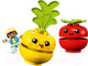 Миниатюра изображения товара Конструктор Lego Duplo My First Мой первый фруктово-овощной трактор 10982