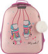 Миниатюра изображения товара Школьный рюкзак Ecotope Kids Ролики / 057-540Y-11-CLR (сиреневый)