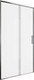 Миниатюра изображения товара Душевая дверь Aquanet Pleasure Evo 140 / AE65-N140-CT (хром/прозрачное стекло)