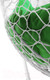 Миниатюра изображения товара Кресло подвесное M-Group Для двоих / 11450104 (белый ротанг/зеленая подушка)
