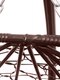 Миниатюра изображения товара Кресло подвесное M-Group Для двоих / 11450205 (коричневый ротанг/коричневая подушка)