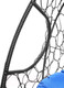Миниатюра изображения товара Кресло подвесное M-Group Для двоих / 11450410 (черный ротанг/синяя подушка)