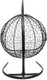 Миниатюра изображения товара Кресло подвесное M-Group Для двоих / 11450405 (черный ротанг/коричневая подушка)