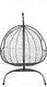 Миниатюра изображения товара Кресло подвесное M-Group Для двоих / 11450402 (черный ротанг/бордовая подушка)