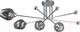 Миниатюра изображения товара Люстра ESCADA 695/4P (хром)
