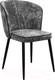 Миниатюра изображения товара Стул DikLine 347 (микровелюр M14 серый/ножки черные)