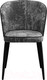 Миниатюра изображения товара Стул DikLine 347 (микровелюр M14 серый/ножки черные)