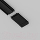 Миниатюра изображения товара Ввод питания для шинопровода Maytoni Accessories For Tracks Radity TRA084B-11B (черный)