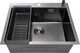 Миниатюра изображения товара Мойка кухонная STELLAR S6050NB-D (нано черный)