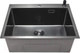 Миниатюра изображения товара Мойка кухонная STELLAR S6050NB-D (нано черный)