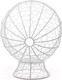 Миниатюра изображения товара Кресло садовое M-Group Кокос на подставке / 11590102 (белый ротанг/бордовая подушка)