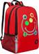 Миниатюра изображения товара Школьный рюкзак Grizzly RB-351-8 (красный)
