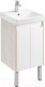 Миниатюра изображения товара Тумба с умывальником Акватон Сканди Doors 45 1A2787K0SDB20 (белый/дуб верона)