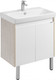 Миниатюра изображения товара Тумба под умывальник Акватон Сканди Doors 70 / 1A278901SDB20 (белый/дуб верона)