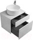 Миниатюра изображения товара Тумба под умывальник Акватон Марбл Слэйт 60 / 1A276101MH4C0 (белый)