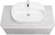 Миниатюра изображения товара Тумба под умывальник Акватон Марбл Слэйт 100 / 1A276301MH4C0 (белый)