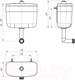 Миниатюра изображения товара Сливной бачок ИнкоЭр БС
