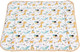 Миниатюра изображения товара Пеленальный матрас Polini Kids Жирафик на комод 77x72 / 0002729
