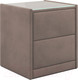 Миниатюра изображения товара Прикроватная тумба Мебельград Аризона мягкая (мора темно-коричневый)