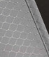 Миниатюра изображения товара Шторка-занавеска для ванны Home One Waffle 200x200 / 417261 (светло-серый)