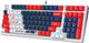 Миниатюра изображения товара Клавиатура A4Tech Bloody S98 Sports Navy (синий/белый)