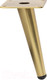 Миниатюра изображения товара Опора мебельная AKS Наклонная 150 (брашированное золото)