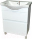 Миниатюра изображения товара Тумба с умывальником Гамма Р25оФ8-У65 Альбатрос-10065 (белый)